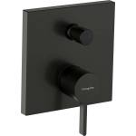 Hansgrohe Finoris - Скрита батерия, за 2 уреда, матиран черен хром 76416340 (76416340)