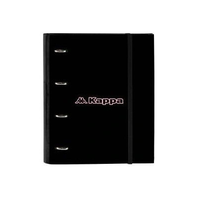 Kappa Папка с пръстени Kappa Silver pink Черен Розов 27 x 32 x 3.5 cm