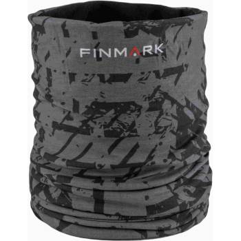 Finmark Multifunctional scarf with fleece uni