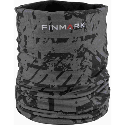 Finmark Multifunctional scarf with fleece uni