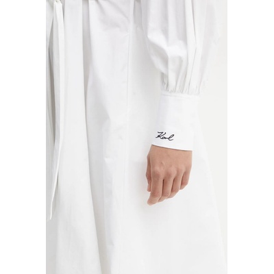 KARL LAGERFELD Памучна рокля Karl Lagerfeld (A1W13018)