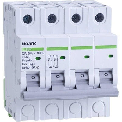 Noark 110006 4P DC600V C10 DC šířka 4TE