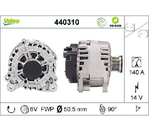 Alternátor VALEO 440310
