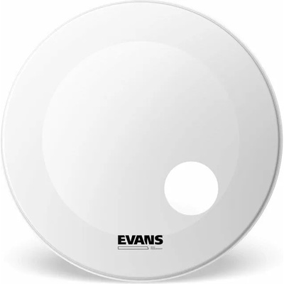 Evans BD20RGCW EQ3 Coated White 20" White Кожа за барабани резонансна (BD20RGCW)