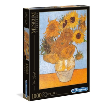 Clementoni Пъзел Clementoni - Van Gogh, Слънчоглед, 1000 части (c31438) (c31438)