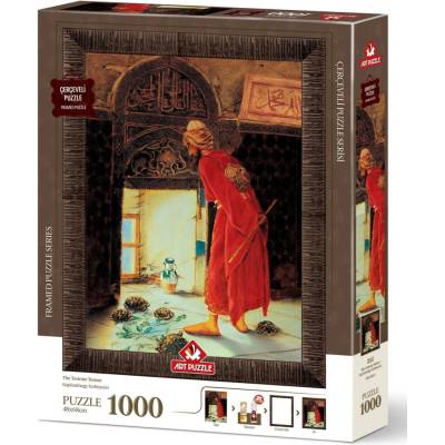 ART s rámom a lepidlom 3v1 Cvičiteľ korytnačiek 1000 dielov