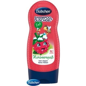 Bübchen Kids šampon a sprchovací gél 2v1 Partička z džungle 230 ml