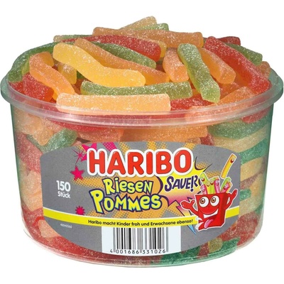 Haribo Riesen Pommes kyselé barevné hranolky 1200 g