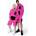 Hype Поларени къси панталони Hype Men's Fleece Jogger Shorts - Pink