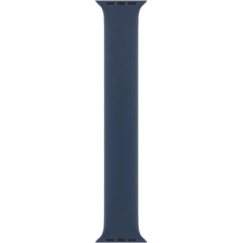 Apple Оригинална силиконова каишка за Apple Watch 38мм, 40мм, 41мм, 42мм (2024) (тъмносин) - Apple Solo Loop Silicone Band Size 8 (разопакован продукт) (3K247ZM/A-01)