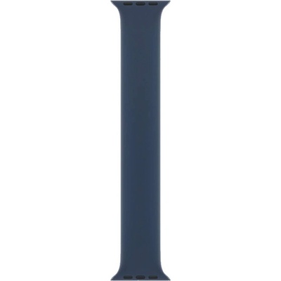 Apple Оригинална силиконова каишка за Apple Watch 38мм, 40мм, 41мм, 42мм (2024) (тъмносин) - Apple Solo Loop Silicone Band Size 8 (разопакован продукт) (3K247ZM/A-01)