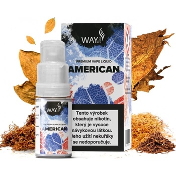 WAY to Vape American 10 ml 18 mg
