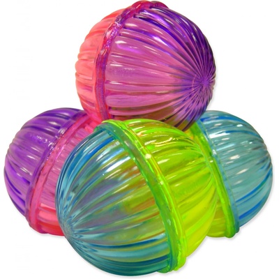 Magic Cat míček lesklý plastový chrastící 3,75 cm 4 ks