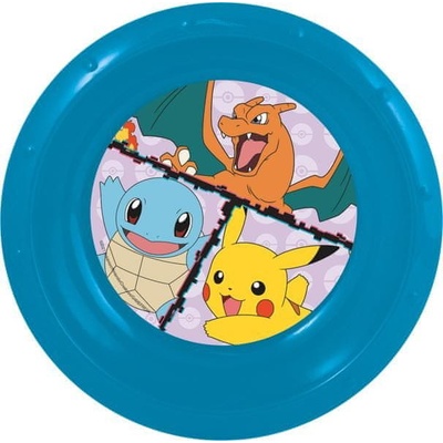 Stor MISKA PLASTOVÁ POKÉMON 16CM MODRÁ
