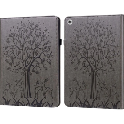 Vsetkonamobil 108587 ART DEER Zaklápacie puzdro pre Lenovo Tab M10 Plus 3. generácia šedé