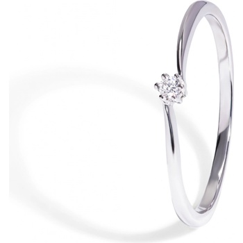 Blink-Blink Jemný prsteň s diamantom 1168BDG