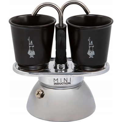 Bialetti Moka kanvička Mini Express čierna 100 ml indukčná