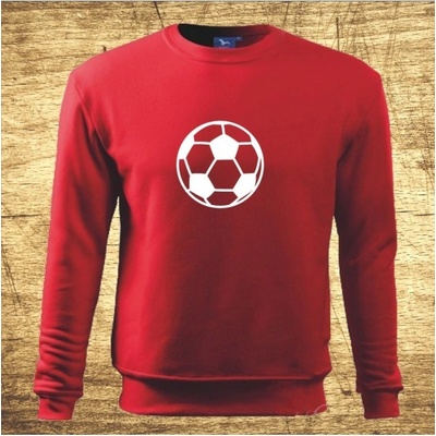 Futbal 3 mikina červená