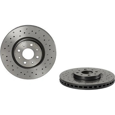 BREMBO Brzdový kotúč dierovane/vnutorne chladene Ø281mm 09.5180.3X