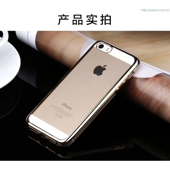 Pouzdro USAMS Kim TPU iPhone 5S/SE zlaté
