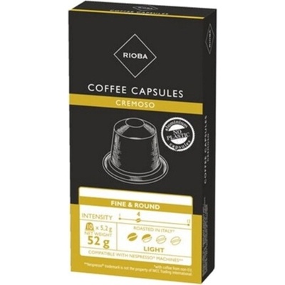 Rioba Espresso Cremoso kávové kapsle 10x5g 10ks
