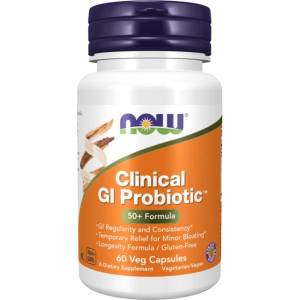 NOW Clinical GI Probiotic [60 капсули]