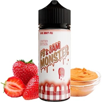 Image 1 of Jam Monster Strawberry & PB 100ml