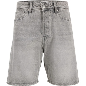 Jack and Jones Къси панталони Jack and Jones Mens Tony Loose Denim Shorts - Grey Denim