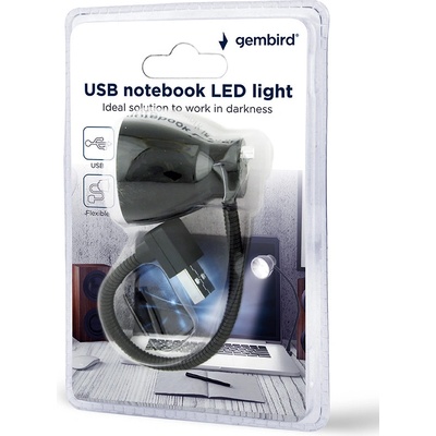 Gembird USB lampička k notebooku flexibilní černá – Zbozi.Blesk.cz