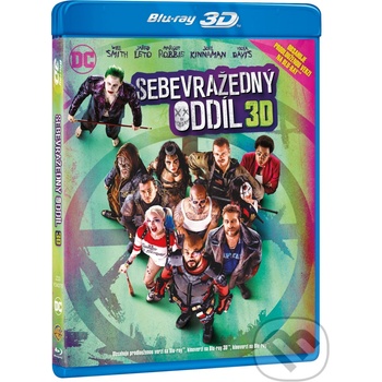 Sebevražedný oddíl 2D+3D BD