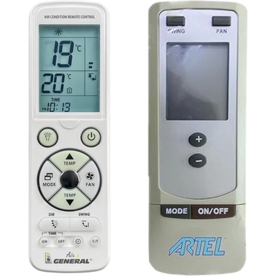 General ARTEL clima& depura, RDMI9RN4(A) - луксозно с подсветка дистанционно управление (clima&depura, RDMI9RN4(A))