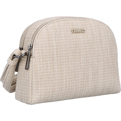 Carmelo dámská crossbody kabelka přes rameno Béžová
