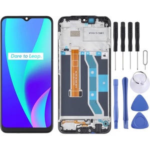 OPPO LCD Дисплей и Тъч Скрийн с Рамка за OPPO Realme C15 RMX2180