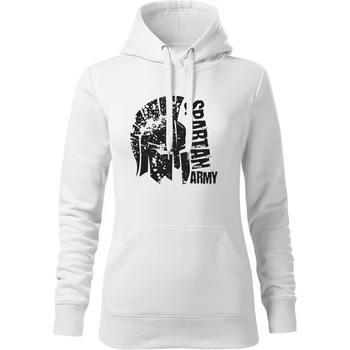 Image 1 of DRAGOWA дамски суитшърт с качулка Леонид, бял, 320г/м2 (8502)