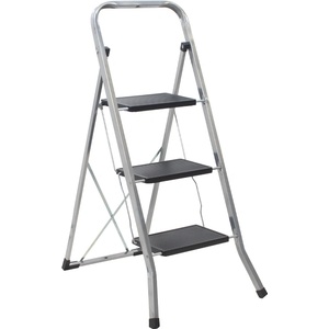 TopMebel Метална стълба с 3 стъпала 70cm