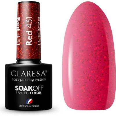 Claresa Gél lak RED 431 5g