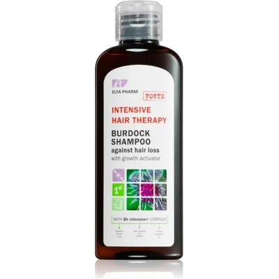 Elfa Pharm Intensive Cosmetic Intensive Hair Therapy Burdock Shampoo šampón proti padaniu vlasov s rastovým aktivátorom 200 ml