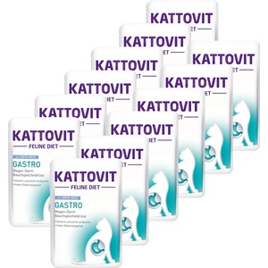 KATTOVIT Gastro пастет патица + ориз 12 x 85 г