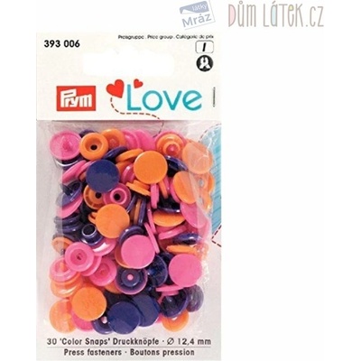 Patentky Prym Love plastové okrúhle