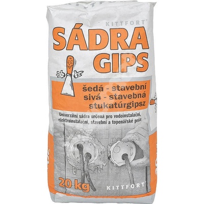 Sádra šedá Kittfort 20 kg