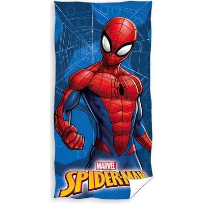 Carbotex Bavlněná plážová osuška Spiderman MARVEL 70 x 140 cm