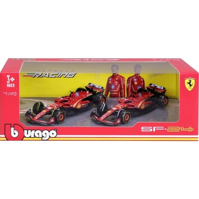 Bburago F1 Ferrari SF-24 ´24 2er-Set model auta 1:43