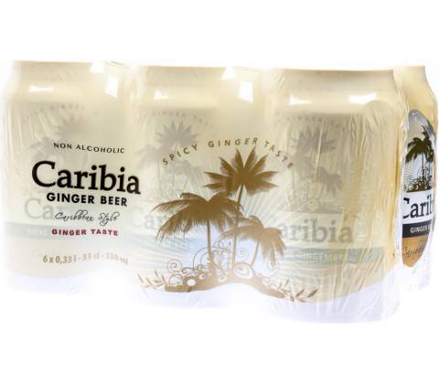 Caribia Ginger Beer plech 330 ml
