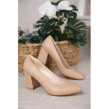 Moda Trend Дамски елегантни обувки - Бежови #311391 (311391_Бежов)