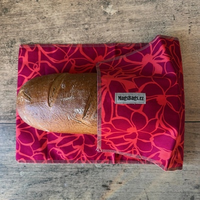 Chlebapsa - červené květy Nerida Hansen Magsbags.cz