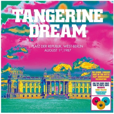 Tangerine Dream - Platz Der Republik West Berlin August 1st (Limited Edition) (Remastered) (Coloured) (3 ) LP