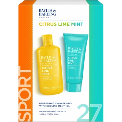 Baylis & Harding Men's Citrus Lime & Mint sprchový gél 300 ml + šampón 200 ml