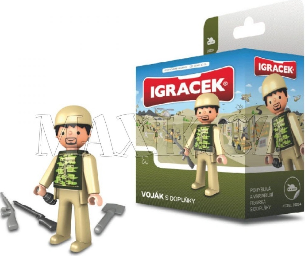 Efko Igráček Voják s doplňky