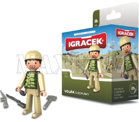 Efko Igráček Voják s doplňky