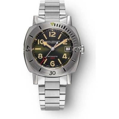 Nivada Grenchen Depthmaster Numerals Bracelet Flat Link